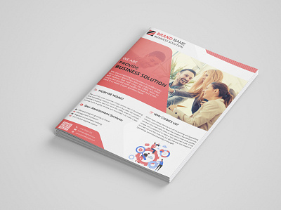 Business Flyer agency brand designer branding business business brochure business flyer company profile concept corporate design graphic design marketing selling solution team work