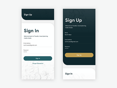 Sign Up | Daily UI 001 app daily ui daily ui 001 design mobile sign in ui design user interface