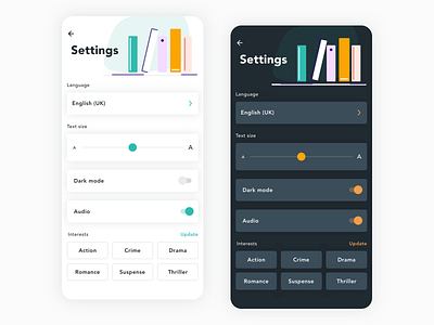 Settings | Daily UI 007