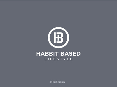 Habbit Logo Project design dribbble hb mark hb monogram letter hb lettering logo logo design logogram logomark logos logotype