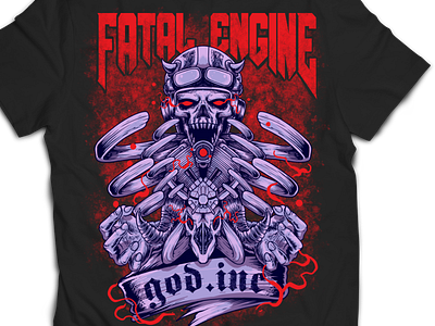 Fatal Engine artwork drawing graphic design illustration illustrator