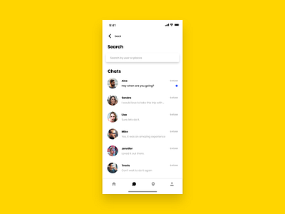 A minimalist approach for inbox adobe xd adobexd free ui kit freebie freebie xd ios social app travel app ui ui kit uidesign uiux ux