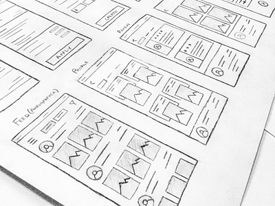 Wireframes for a project coming soon ui uiux ux wireframe wireframes wireframing
