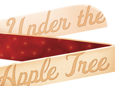 Apple Tree Close apple katie reed ribbon texture