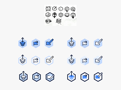 Icon development icon illustration web