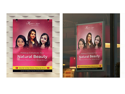 Poster Design for @makeup by shivani