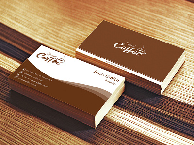 Business Card Design (Special Coffee)