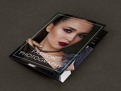 Brochure Design (Fashion Photography) brochure design designlife designlove fashion fashionshow graphic graphicdesign models photographers photography photoshoot photoshop