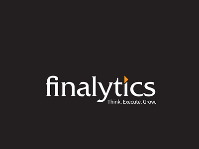 Finalytics Logo branding graphic design logo ui