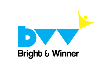Bright & Winner Logo branding design logo