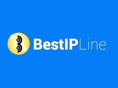 BestIPLine logo branding design logo