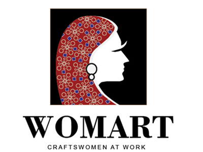 Womart branding flat illustration logo