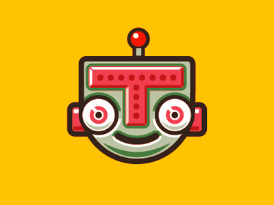 Admin Bot Concept icon illustration robot