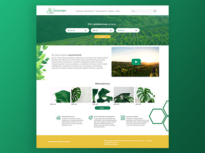 DoctorAgro app branding design ui ux web