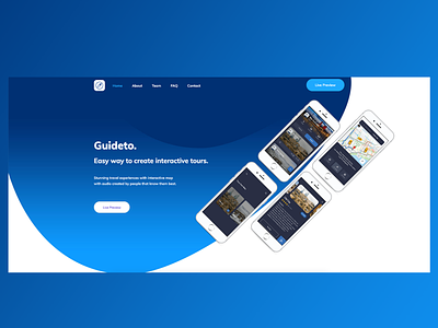 Guideto app branding design ui ux web website