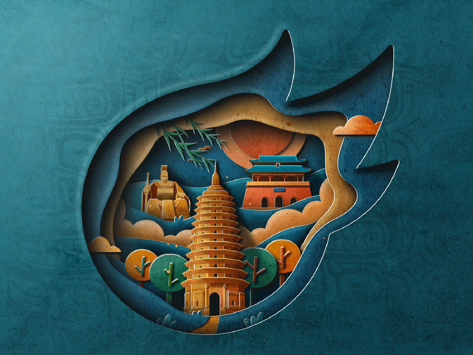 中国古都郑州 illustration