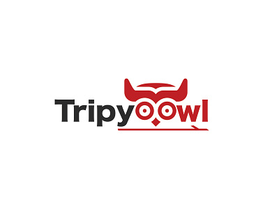 Trippy Owl design illustration logo madmags travel