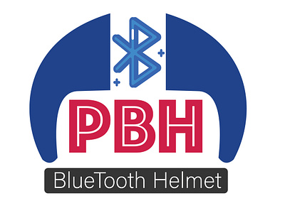 Bluetooth Helmet Logo bluetooth branding design helmet logo madmags