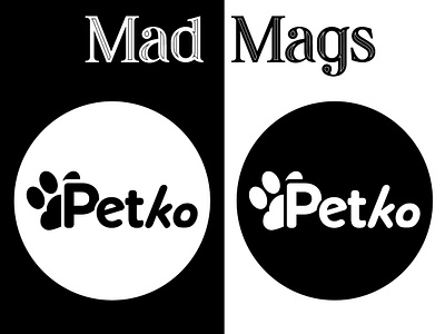 Petko | Everything for Pets art branding design logo madmags pets petslover pugs vector