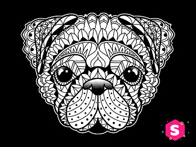 Mandala Pug