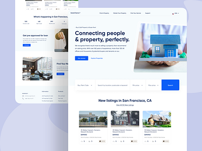 Real Estate / Property Finder Website Design app ui design design landing page property property finder property logo property management real estate real estate agency real estate agent real estate app real estate branding real estate logo ui uidesign uidesigner uiux uiuxdesign webdesign website