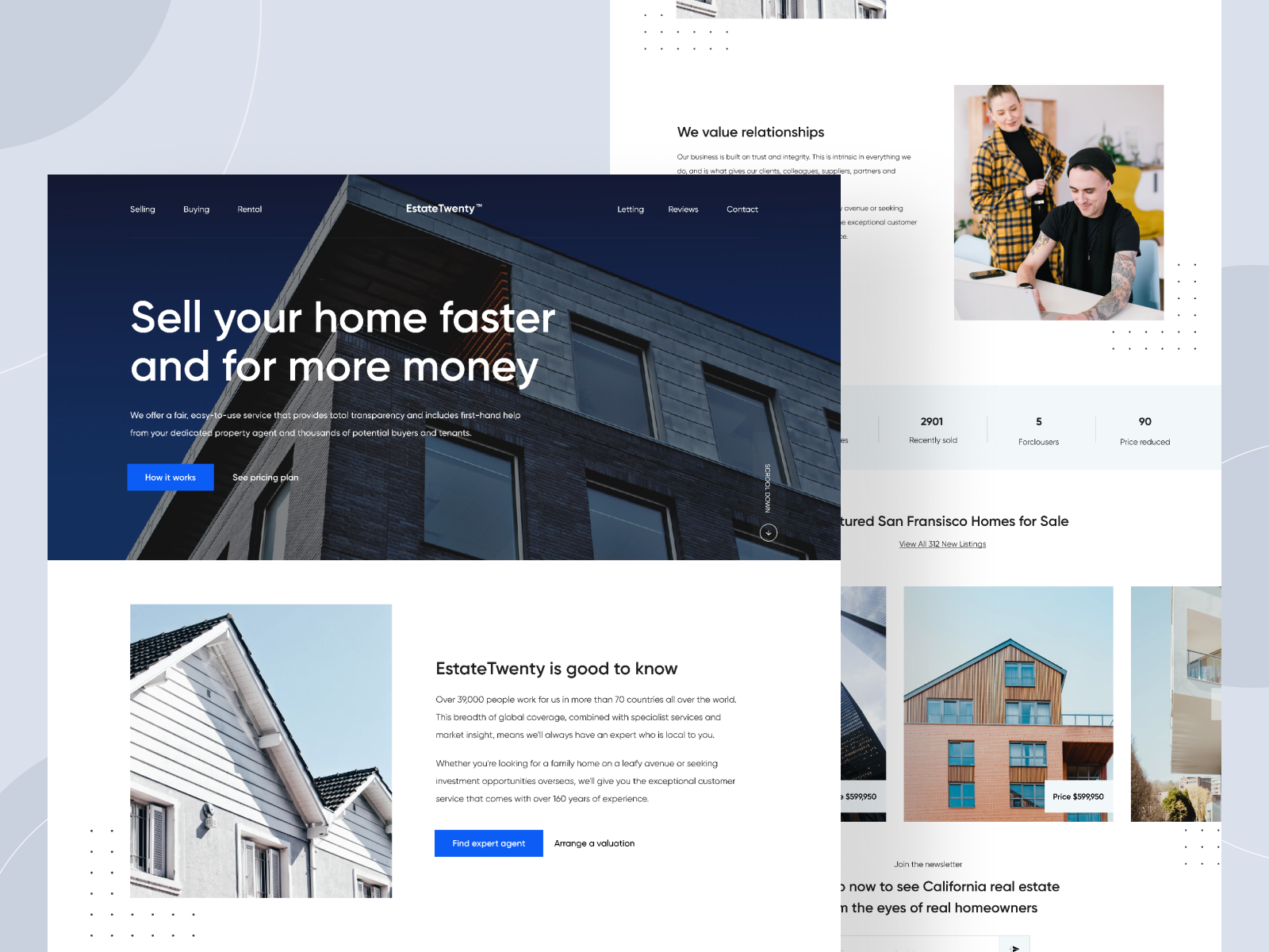 Real Estate - Agent & Single Property HTML template by mwtemplates