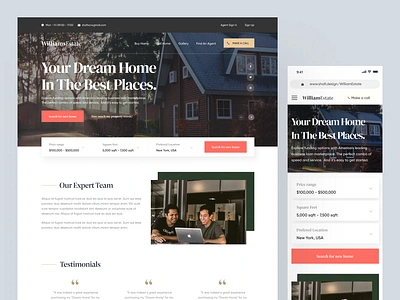 Real Estate Agent Website Home Page UI Design homepage property property search property website real estate realestate realestate logo realestateagent realestatelogo uidesign uidesigner uiuxdesign uiuxdesigner userinterface webdesign webdesigner website design website designer websiteui