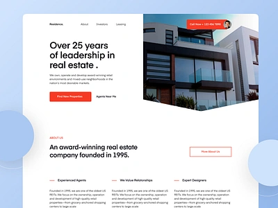 Real Estate Agency Website Design agent app ui design design landingpage property property management realestate realestateagent realestatelogo shafidotdesign ui uidesign uidesigner uiux uiuxdesign webdesign webdesigner website websiteui webuiuxdesign