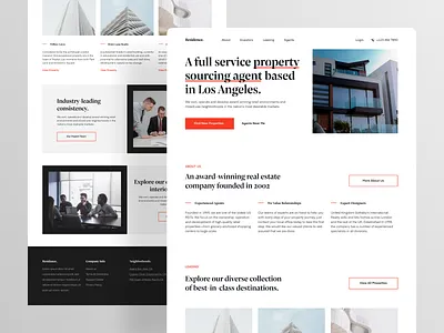 Real Estate Property Sourcing Agent Website UI Design landingpage landingpagedesign landingpageui property property management real estate realestate realestateagent shafidesigner shafidotdesign shafiuidesigner uidesigner uiux uiuxdesign web design webdesign website website concept website design