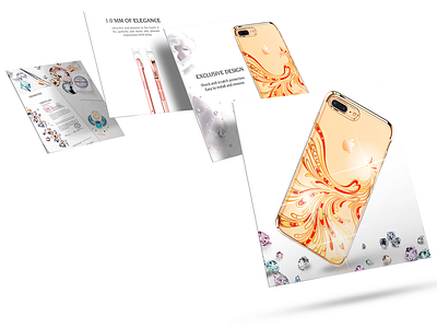 Swarovski cases advertisement design