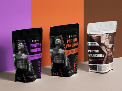 Sport Food Packs "Bonita" advertisement branding chocolate design food package design sports design