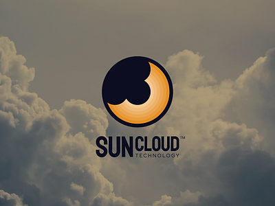 Suncloud logo adobe cloud cun design designer flat graphic graphicdesign illustrator logo technology typography vector