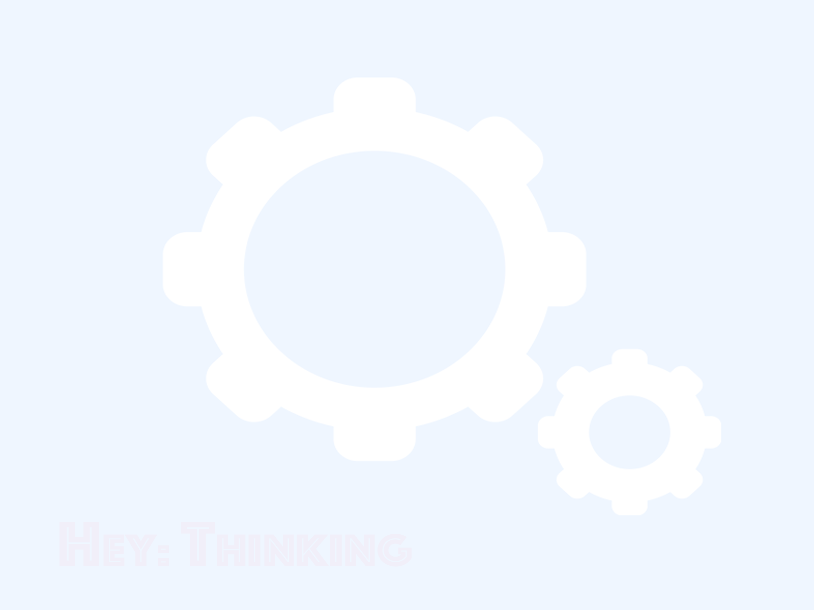 Thinking animated gif loader processing relaxed