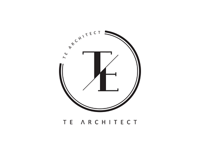 TEARCHITECT branding design graphics logo minimal vector