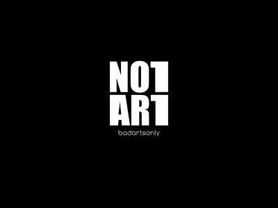 NOTART logo design