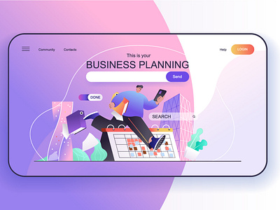 Business Landing Page Template