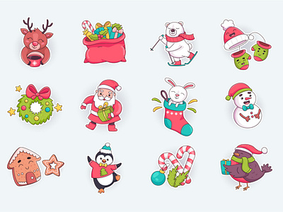 Christmas Cute Stickers