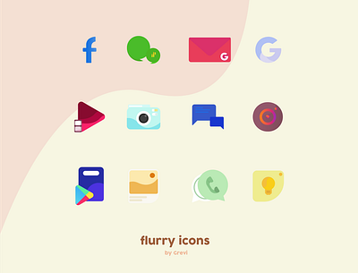 random dock icon preview app brading flat icon icon design icons minimalist