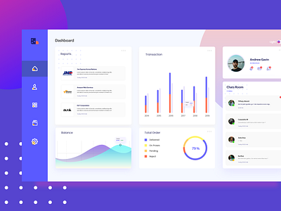 Data Tracking Dashboard UI