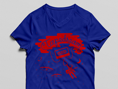 Tapedream "Incredible Universe" T-Shirt apparel design illustration music print apparel vector