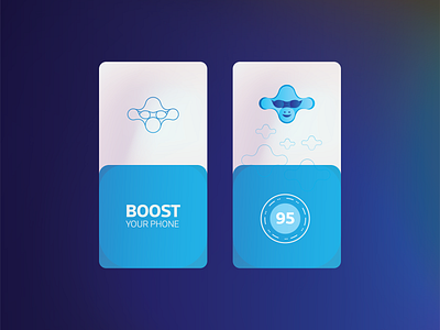 Boost Your Phone App Ui Design android app app app design app ui app ui design app ui kit app ui ux boost app ios app mobile app uidesign