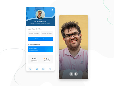 Mentor Dashboard App app dashboard app ui dashboard design mentoring mentors mentorship mobile ui ui ux