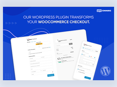 WooCommerce Checkout Plugin Codecanyon Presentation graphic design plugin plugin design presentation ui design woocommerce