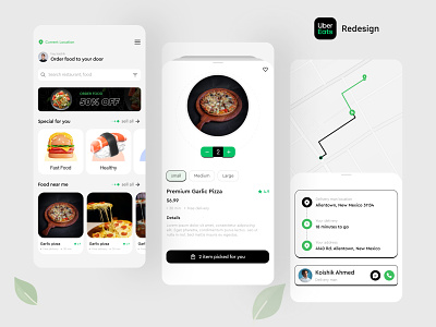 Uber Eats Mobile App Redesign appui deliveryapp food food delivery foodapp ios iosapp mobile mobileapp uber uber eats ui uidesign ux uxdesign