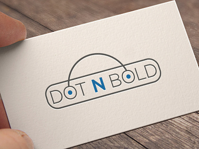 Dot N Bold abstract branding concept logo logo design logo design concept technology logo unique design