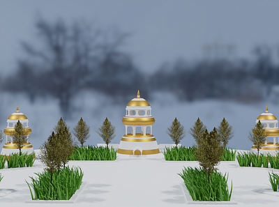 White House 3d 3d animation 3d artist 3d model 3d modeling blender