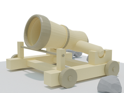 Low Poly Canon