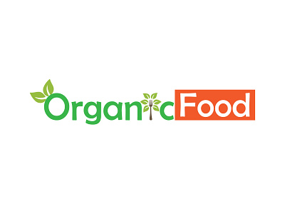 Organic Food Logo design food logo graphics design logo vector