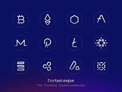 CrytpoLeague - Top Trending Cryptocurrencies