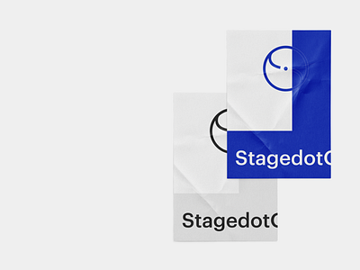 StagedotO — Posters brand identity branding design logo